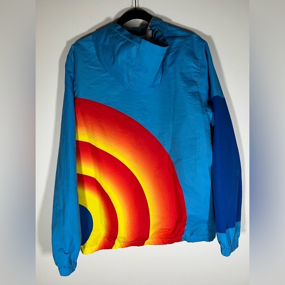 Members Only x Looney Tunes "Tune Squad" Space Jam windbreaker hooded sz L - Picture 3 of 11